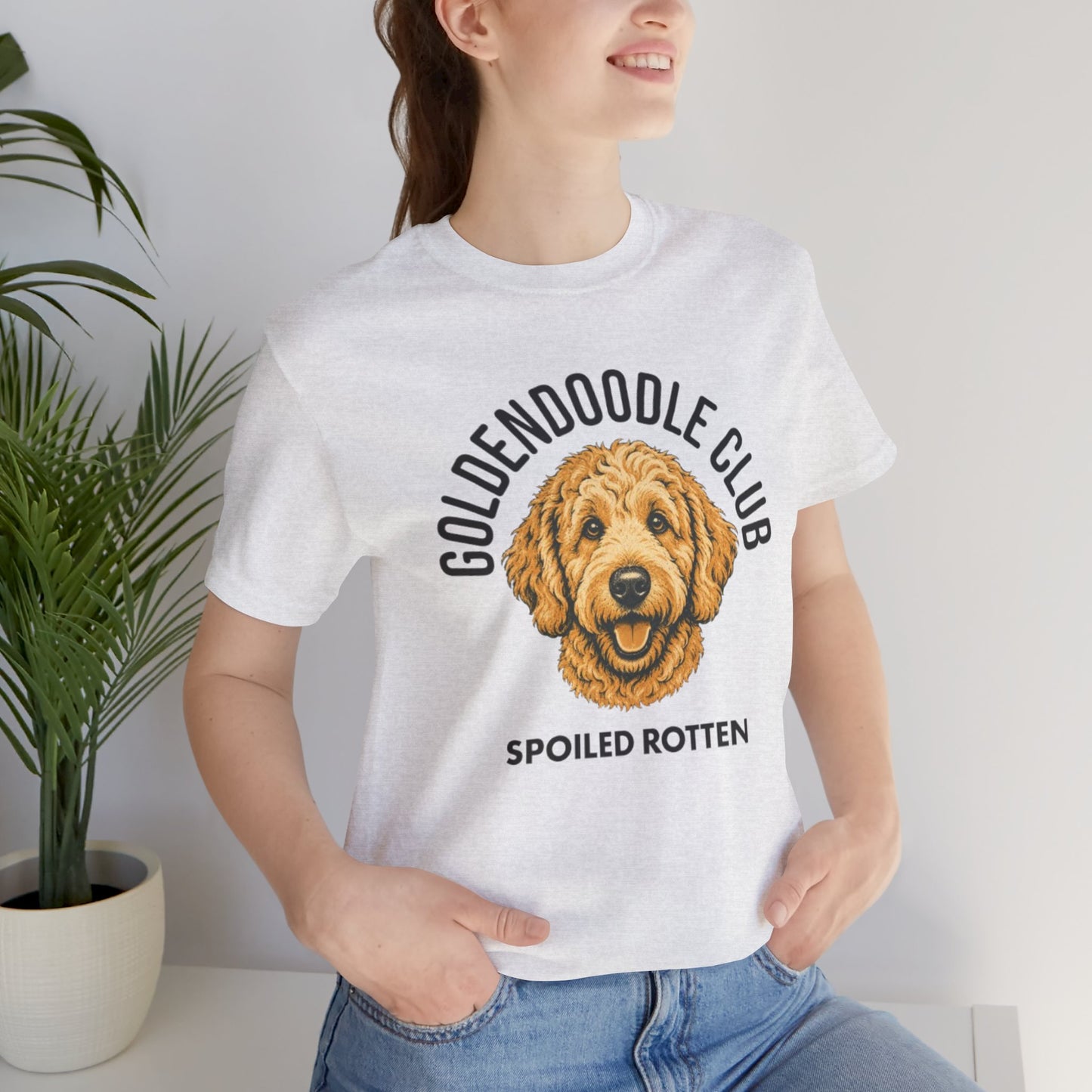 Goldendoodle Club Spoiled Rotten Graphic Tee