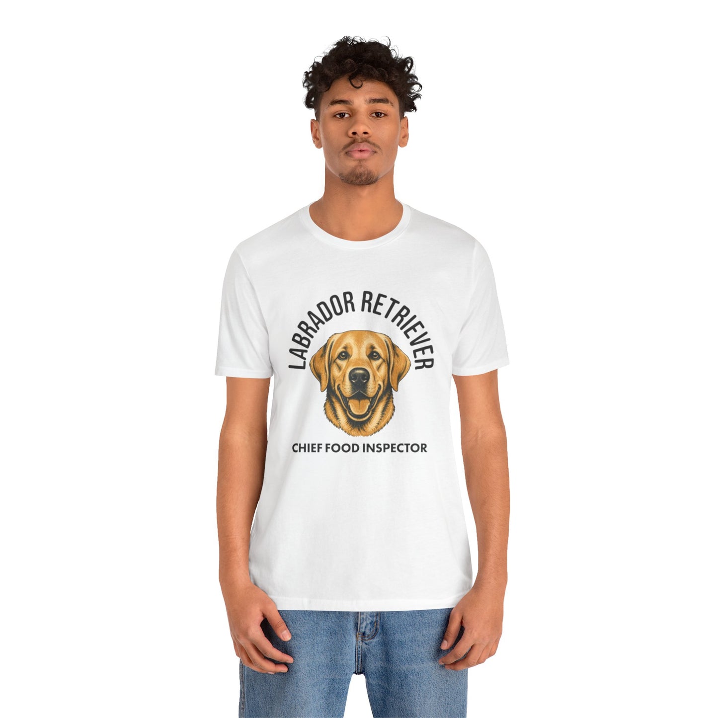 Labrador Retriever Club Chief Food Inspector Graphic Tee