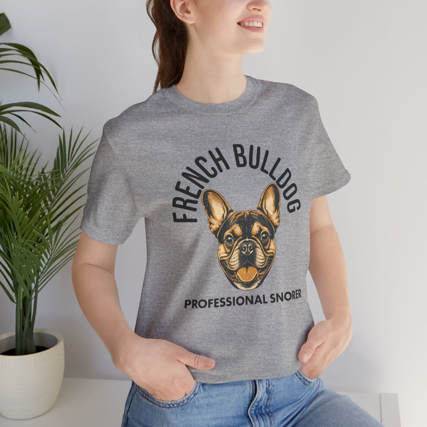 French Bulldog Club Professional Snorer Graphic Tee