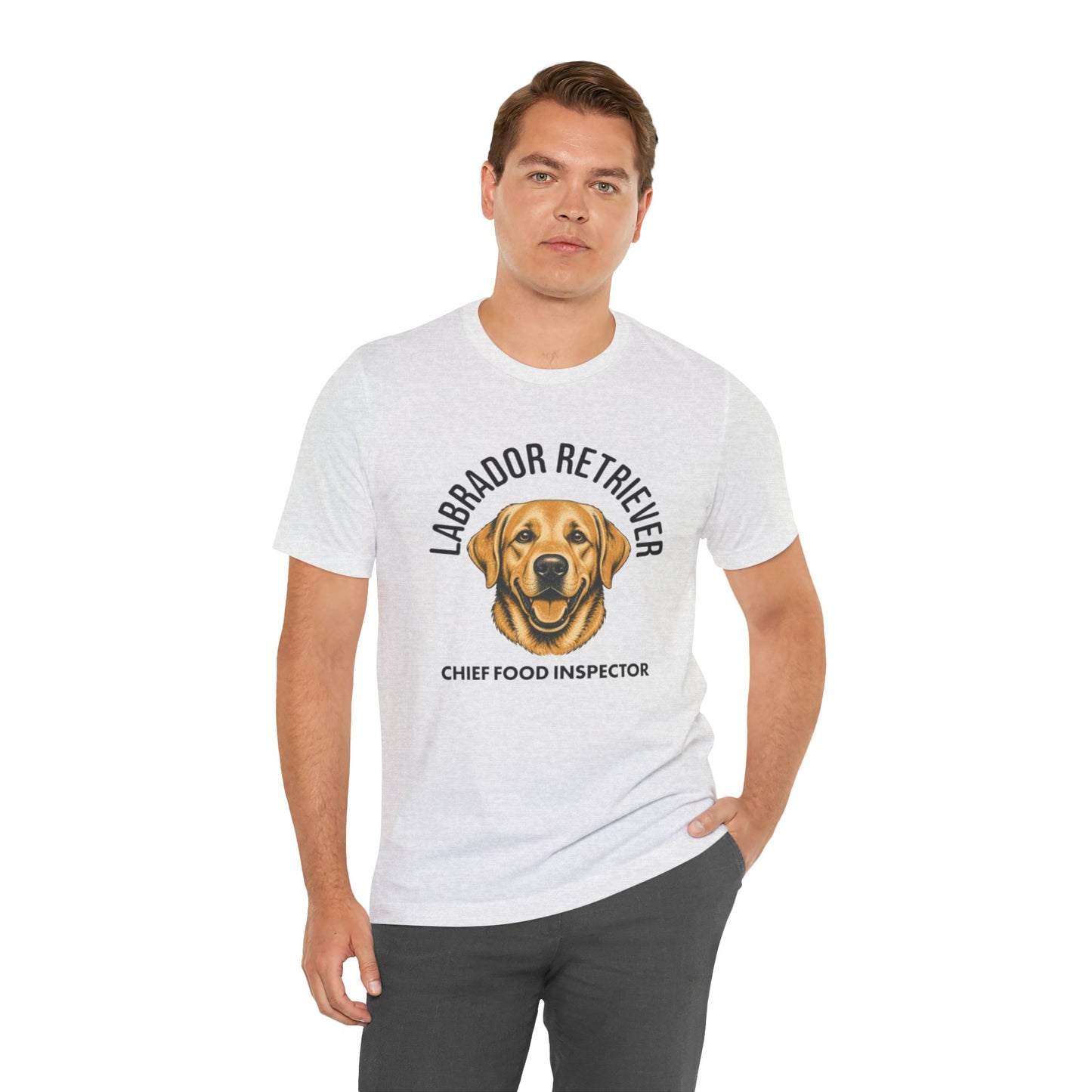 Labrador Retriever Club Chief Food Inspector Graphic Tee