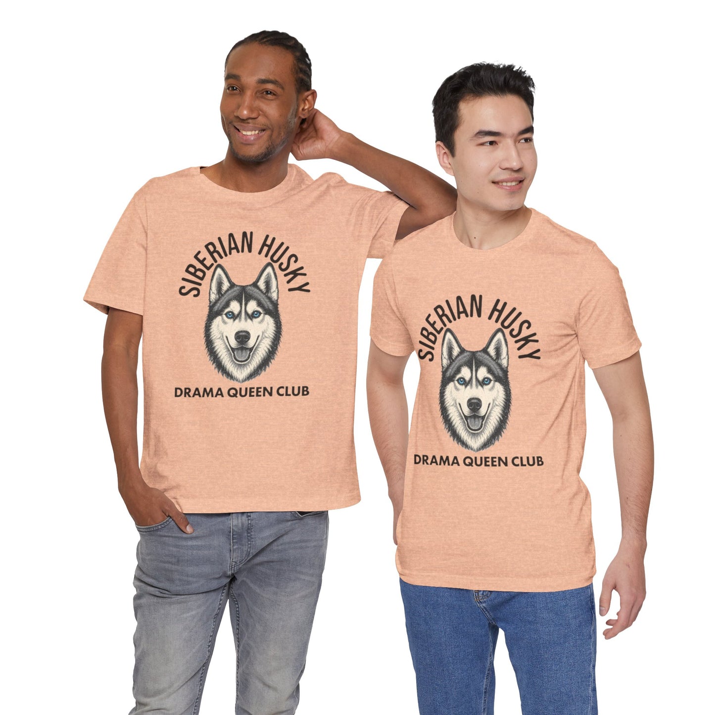 Siberian Husky Club Drama Queen Official Graphic Tee