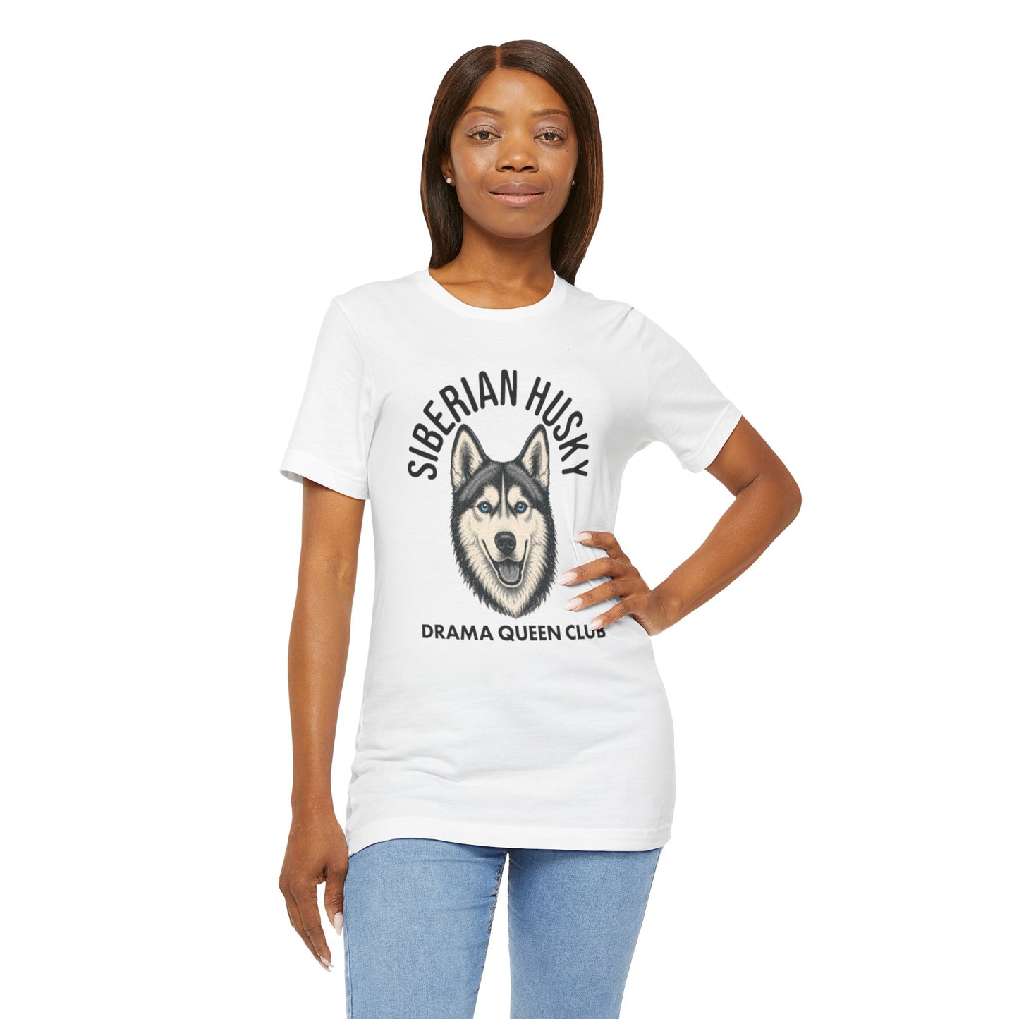 Siberian Husky Club Drama Queen Official Graphic Tee