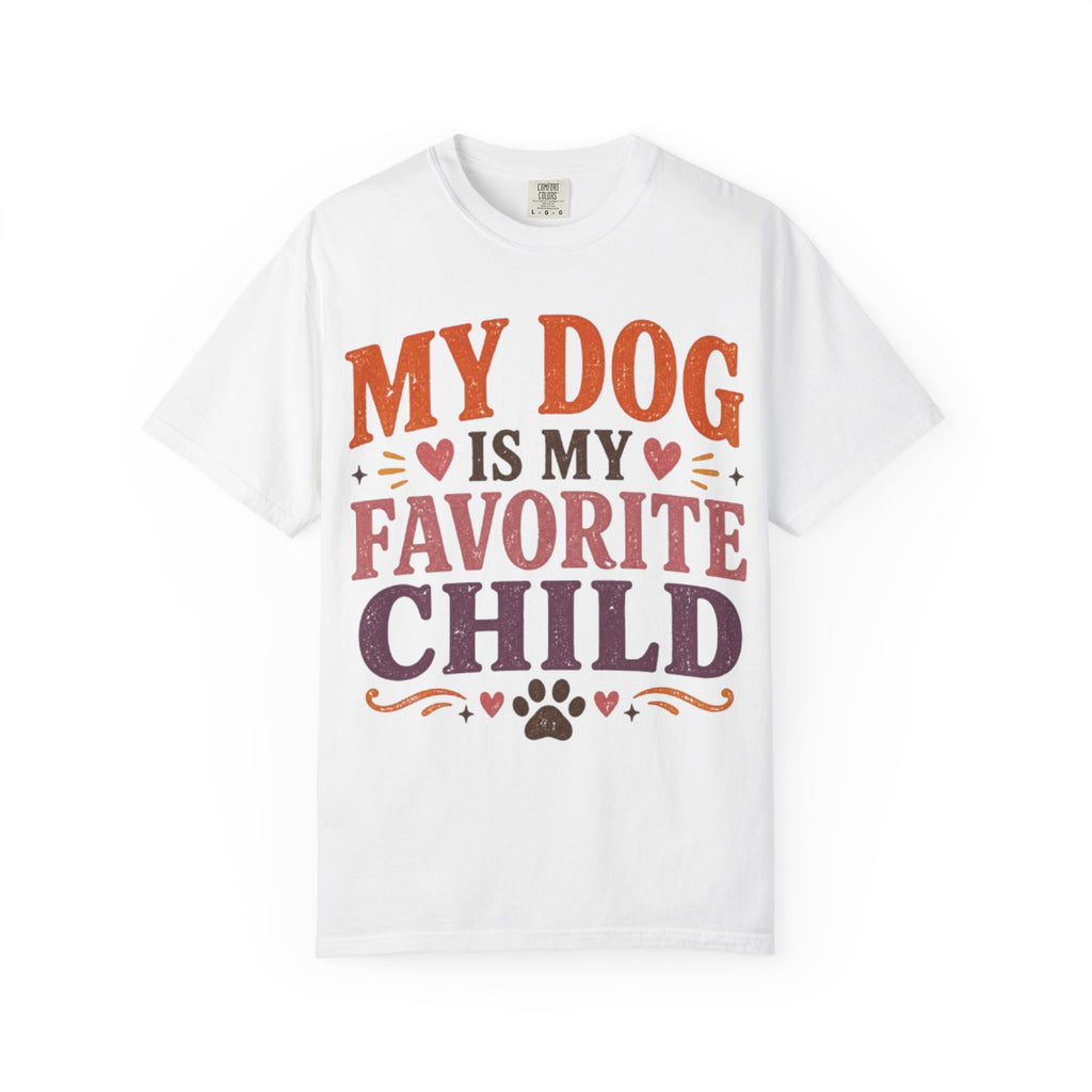 My Dog Is My Favorite Child Retro T-Shirt