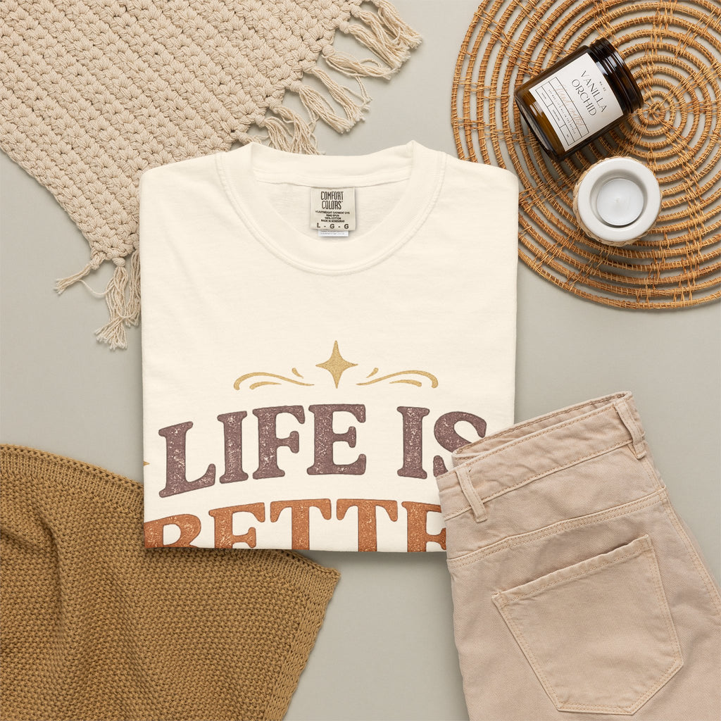 Life Is Better With a Dog Retro T-Shirt