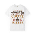 Powered By Coffee & Dog Kisses Retro T-Shirt