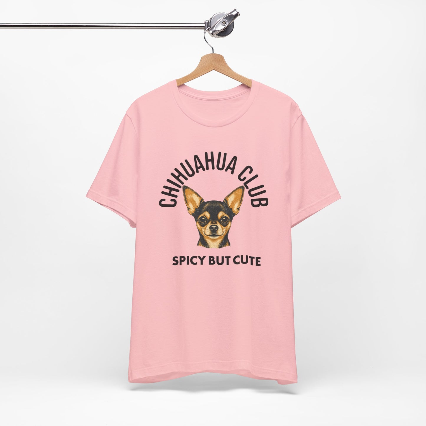 Chihuahua Club Spicy But Cute Graphic Tee