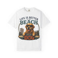 Life Is Better at the Beach With My Dog Comfort Colors® T-Shirt
