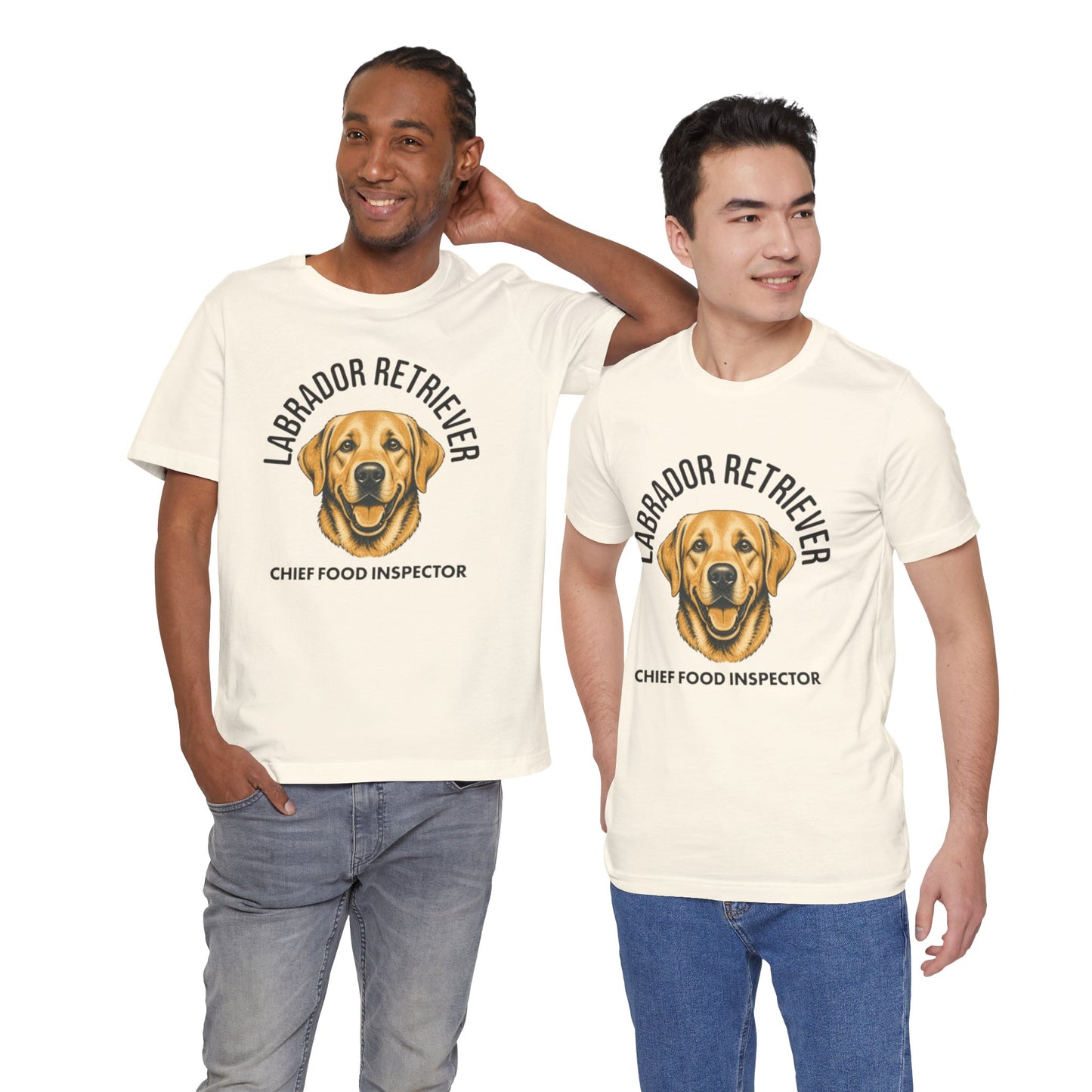 Labrador Retriever Club Chief Food Inspector Graphic Tee