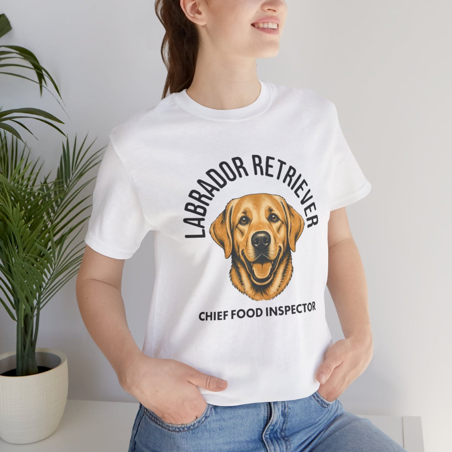 Labrador Retriever Club Chief Food Inspector Graphic Tee