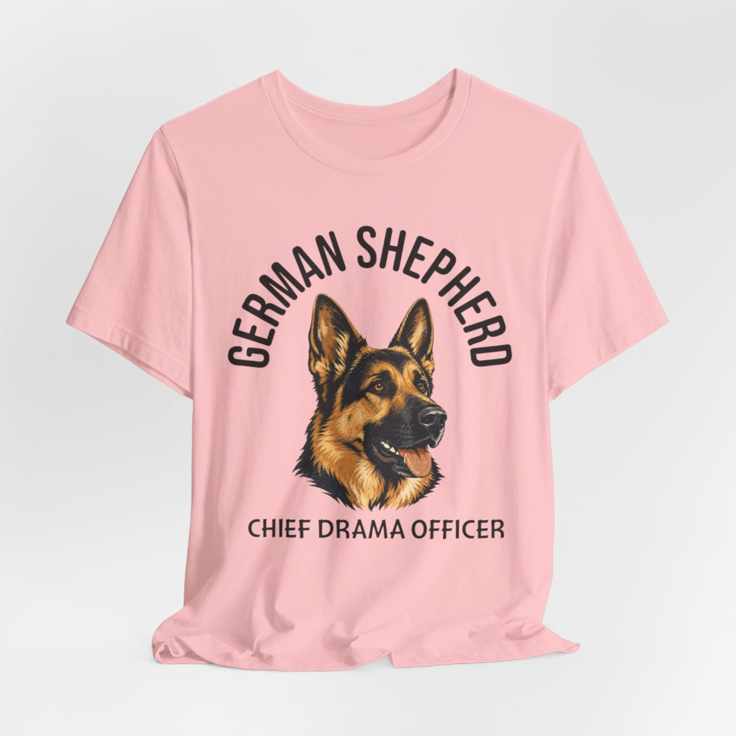 German Shepherd Club Chief Drama Officer Graphic Tee