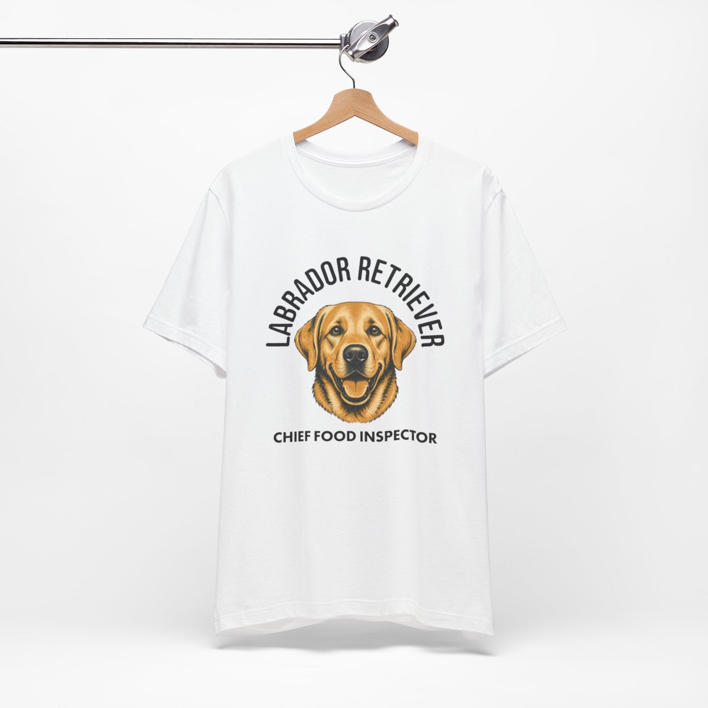 Labrador Retriever Club Chief Food Inspector Graphic Tee