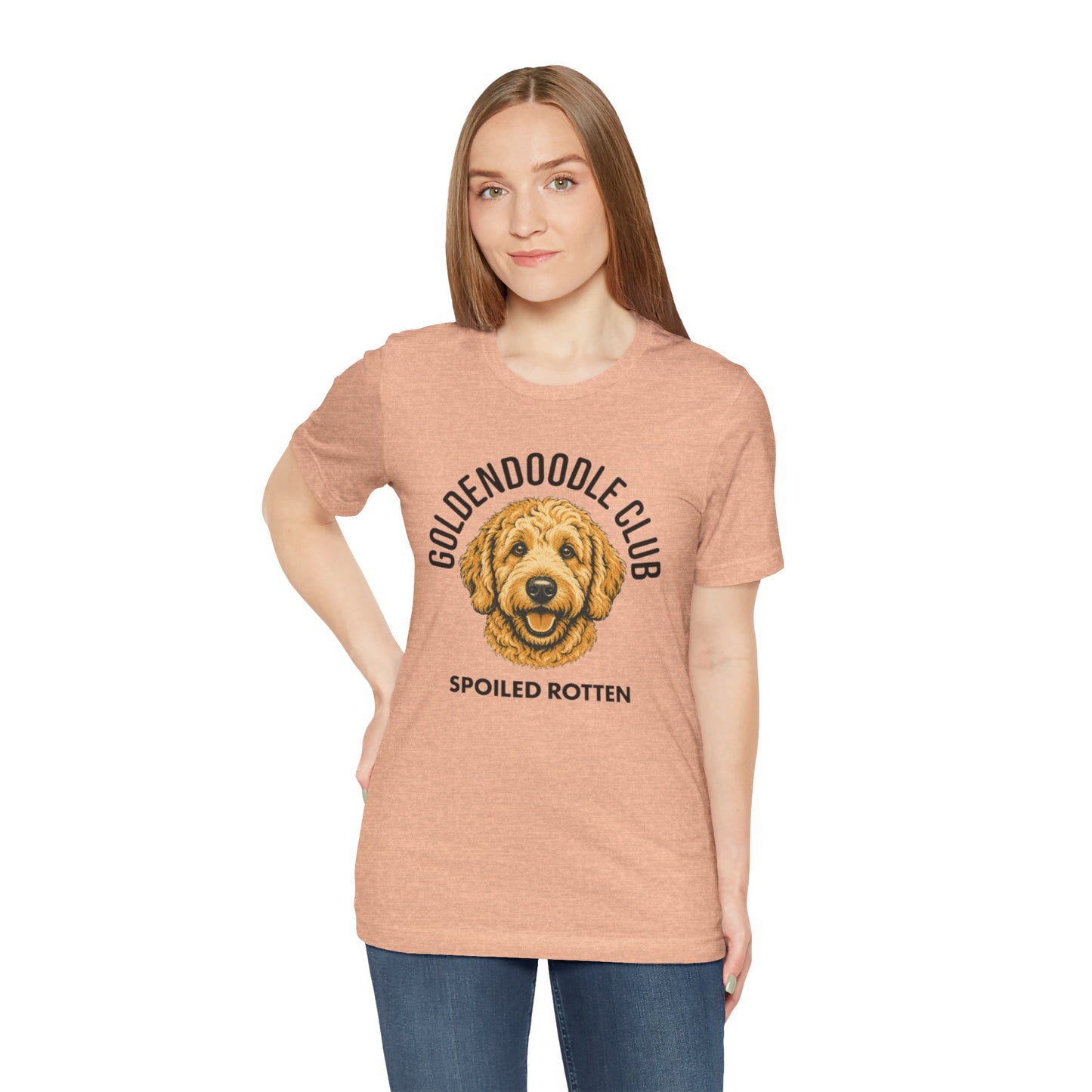 Goldendoodle Club Spoiled Rotten Graphic Tee