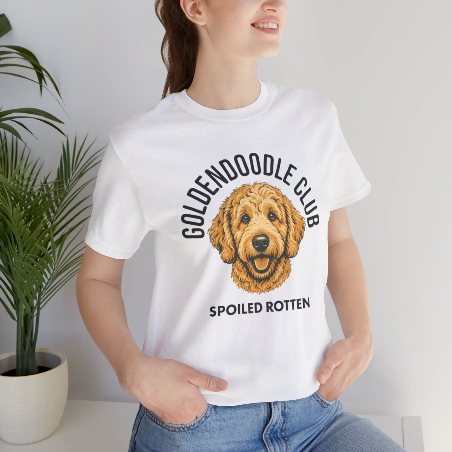 Goldendoodle Club Spoiled Rotten Graphic Tee