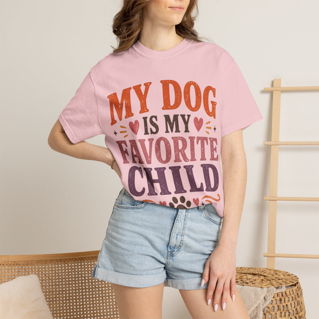 My Dog Is My Favorite Child Retro T-Shirt