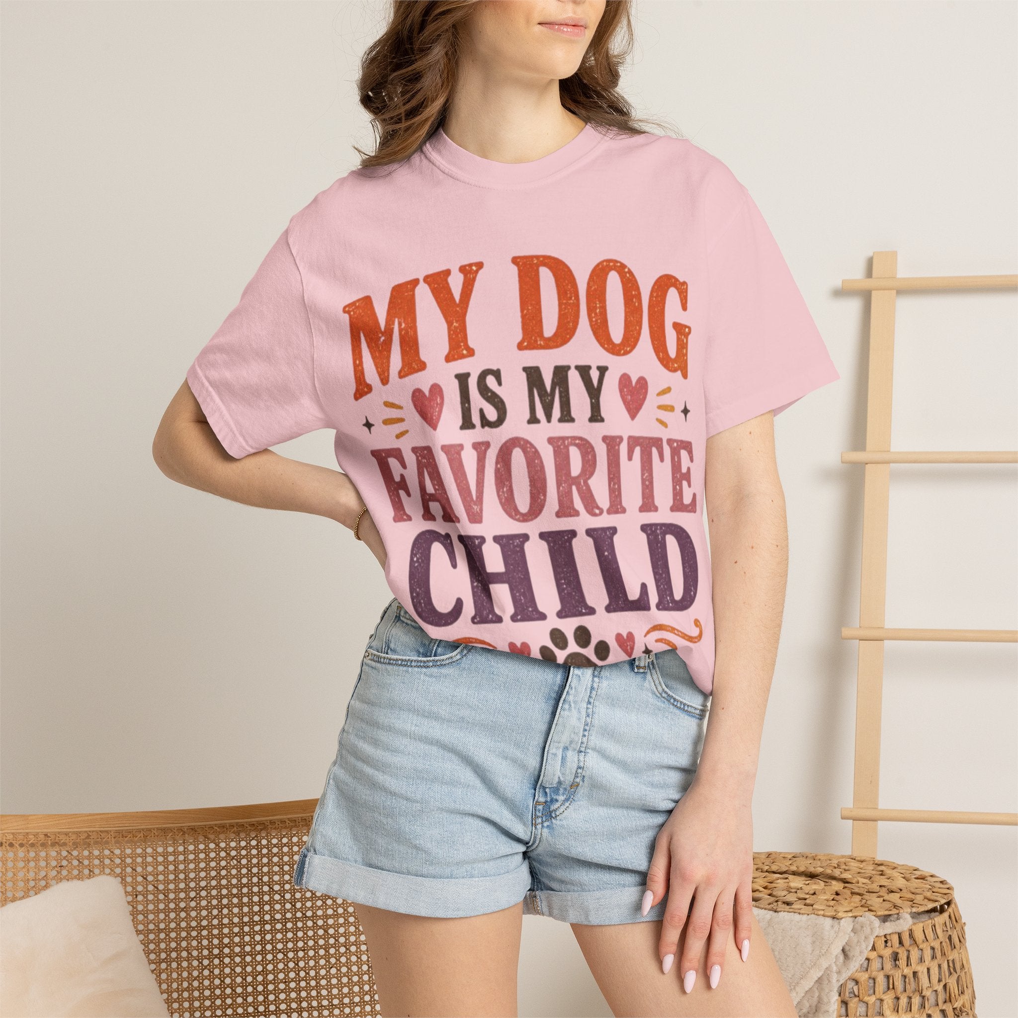 My Dog Is My Favorite Child Retro T-Shirt