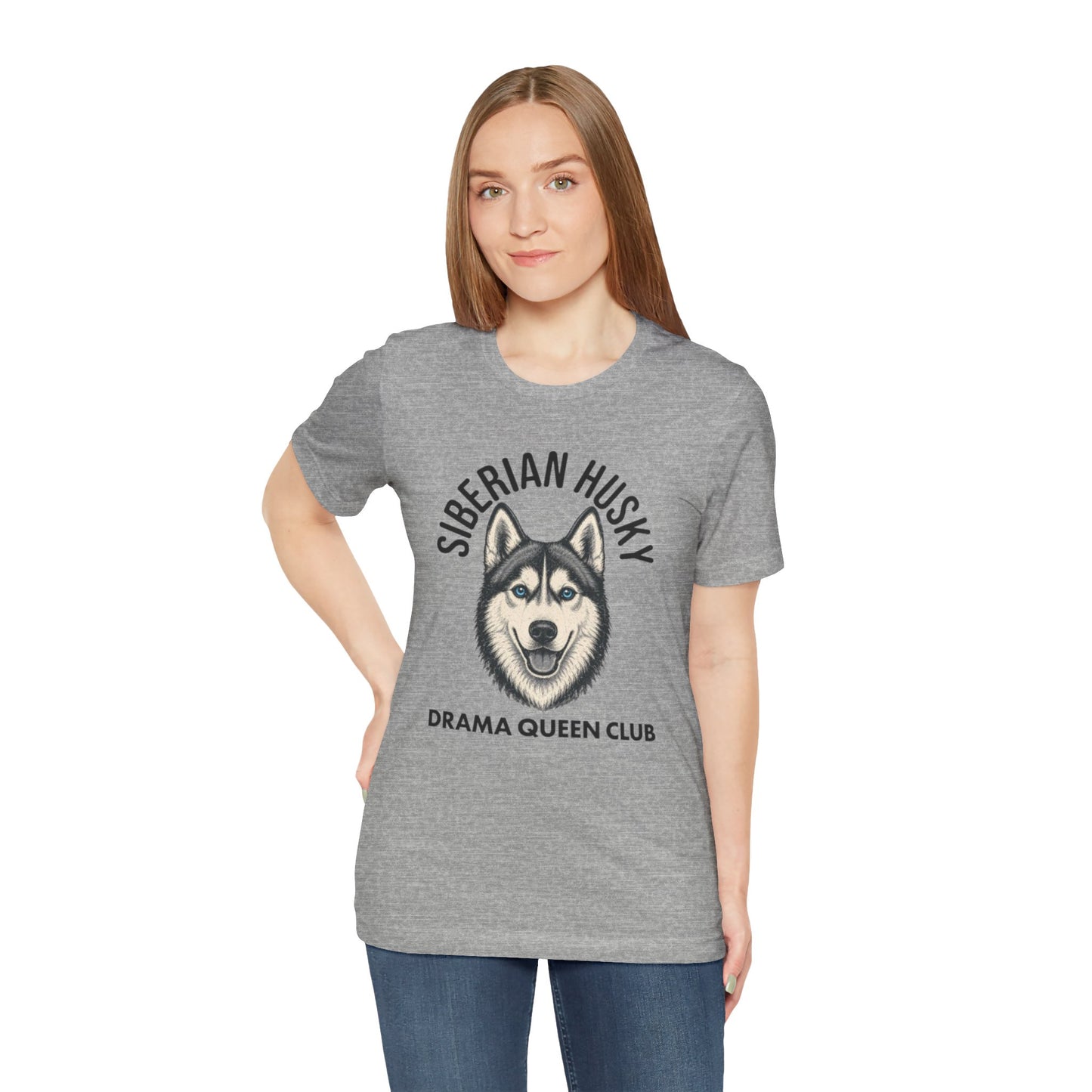 Siberian Husky Club Drama Queen Official Graphic Tee