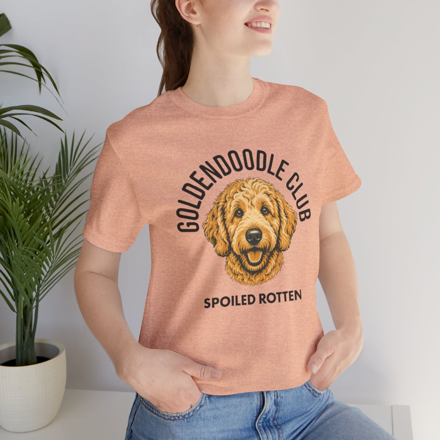 Goldendoodle Club Spoiled Rotten Graphic Tee