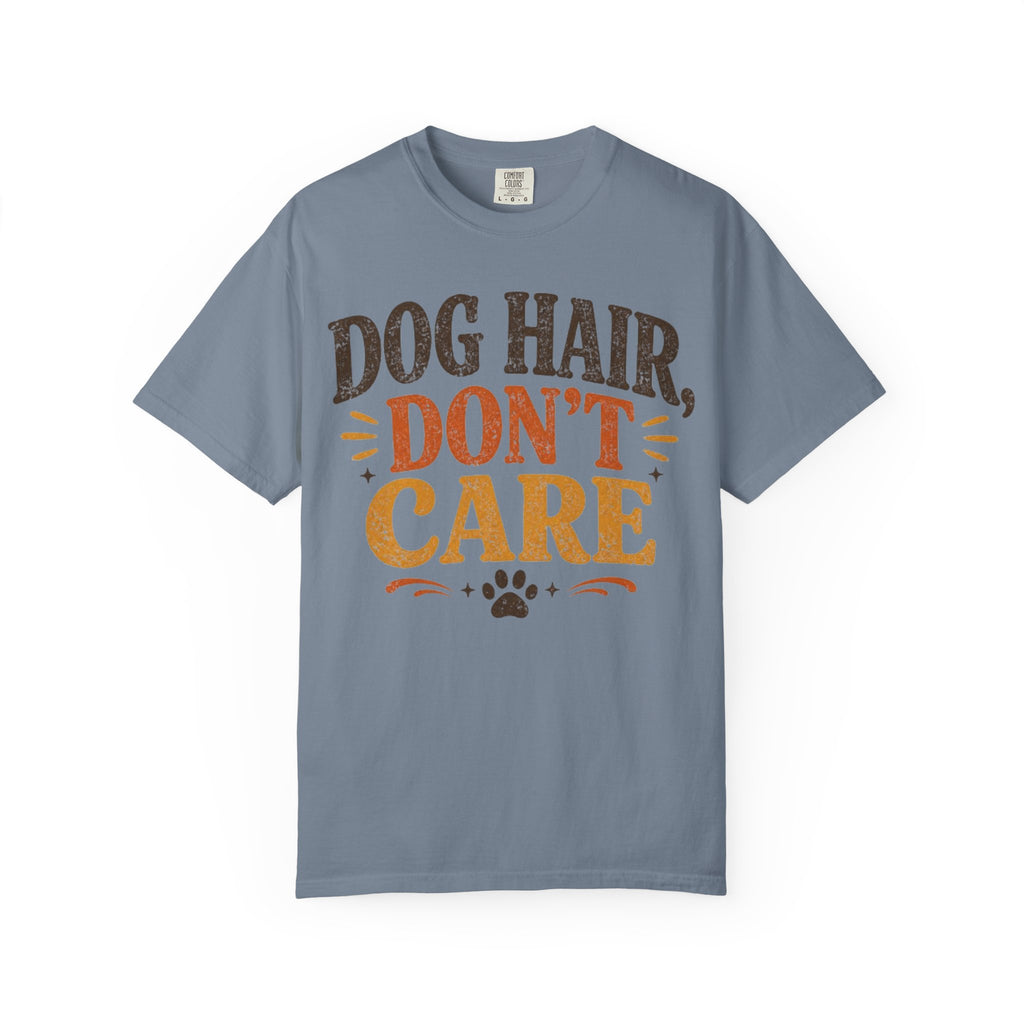 Dog Hair, Don’t Care Retro T-Shirt