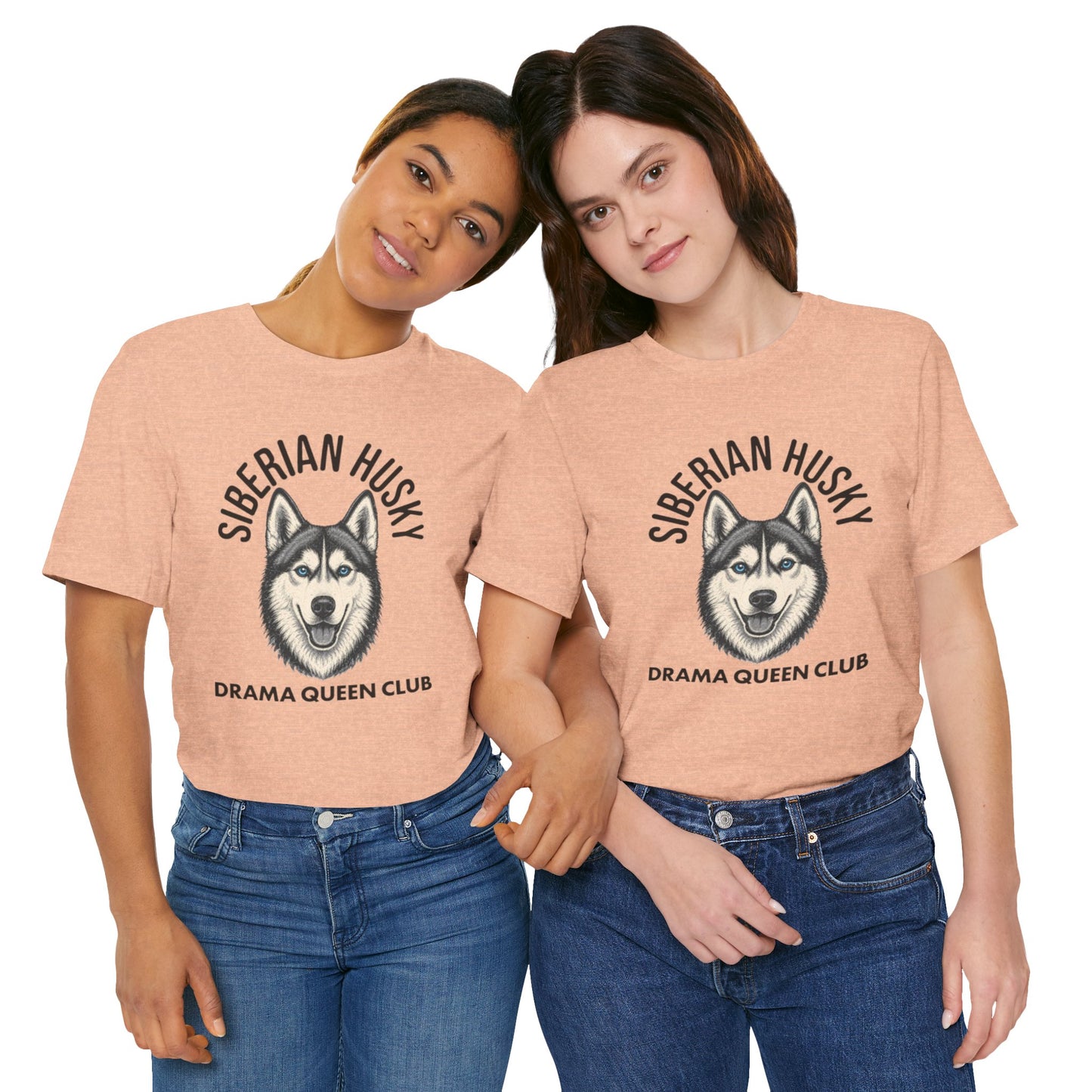 Siberian Husky Club Drama Queen Official Graphic Tee